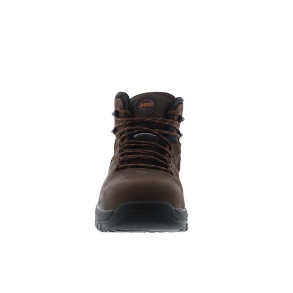 Hoss Mens Lorne Soft Toe Brown Boots (NWT) - Picture 3 of 7